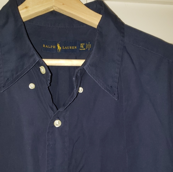 Men's Polo Ralph Lauren short sleeve button up XLT - Picture 2 of 2